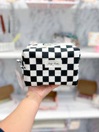 Checkers Cosmetic Bag